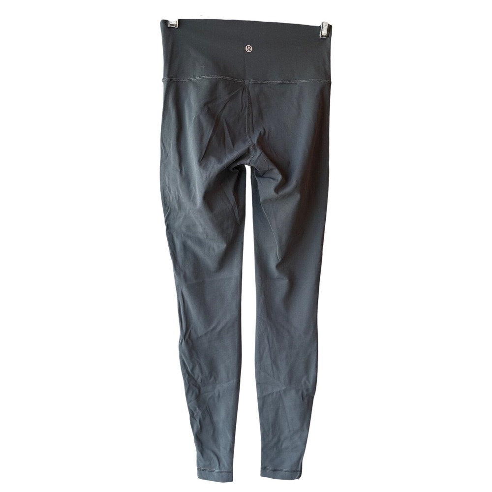 Lululemon Wunder Under High Rise‎ Mix & Mesh 28" Melanite Leggings Size 6 - Picture 2 of 8
